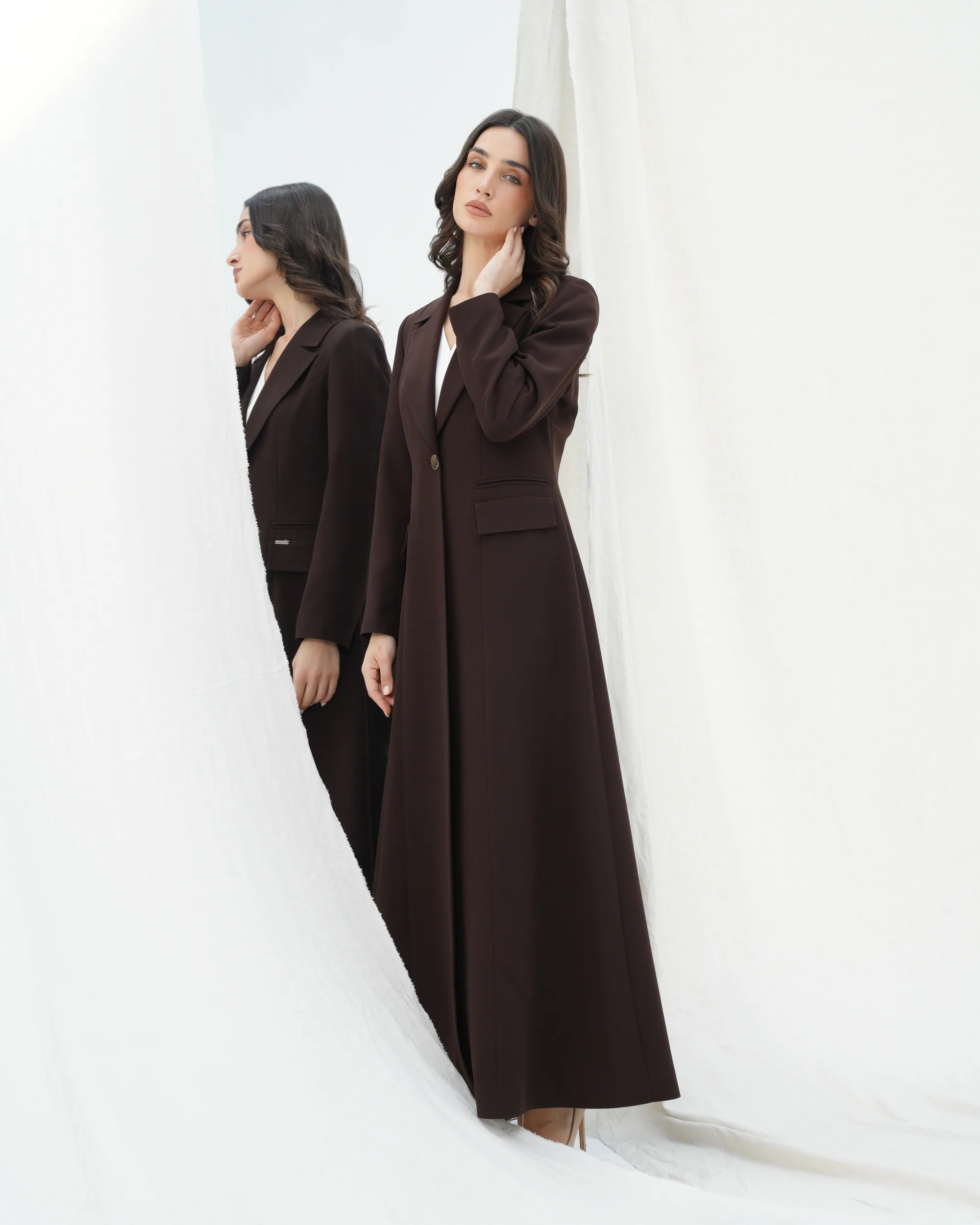 Aria Mocha Abaya